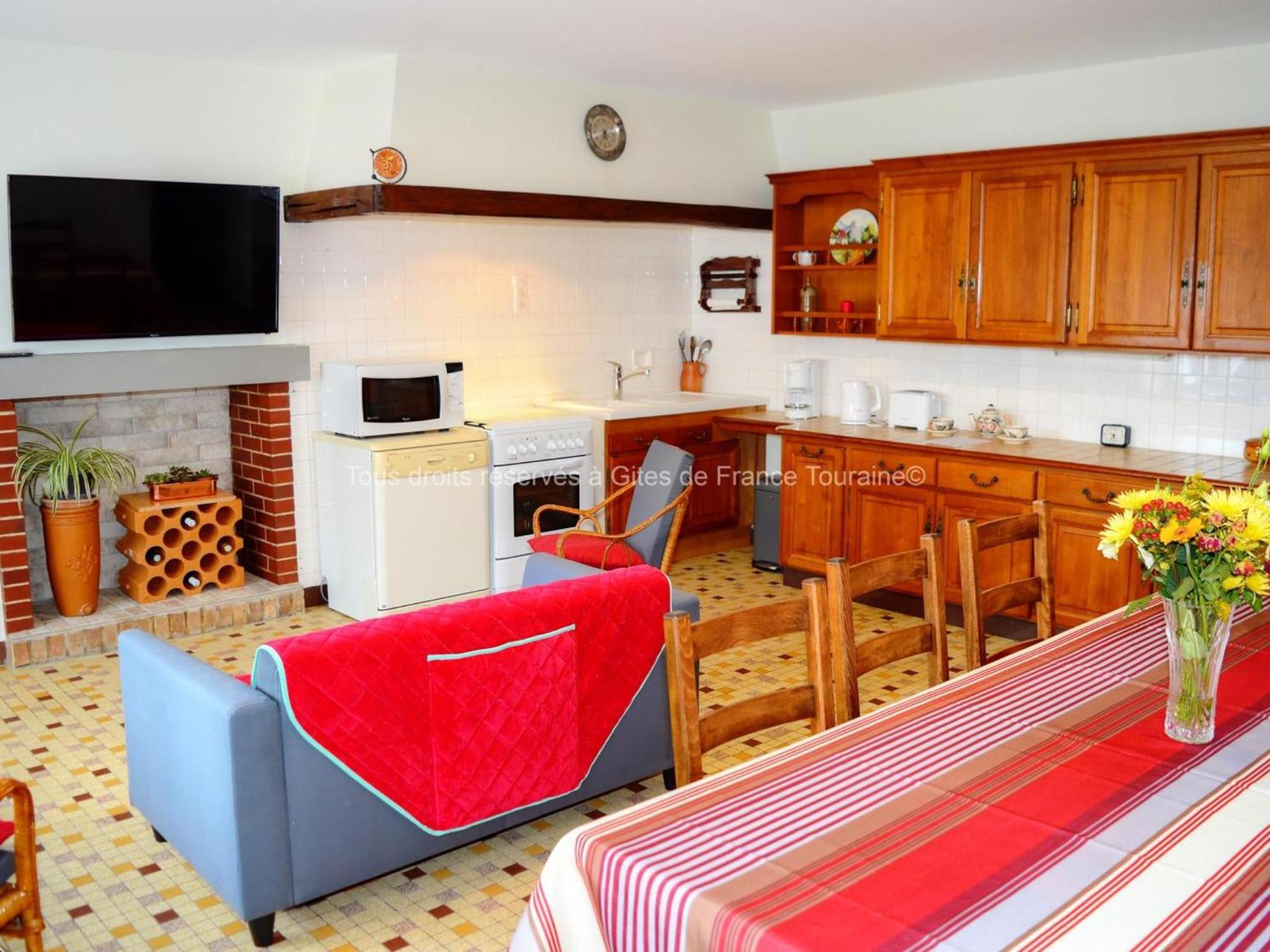 Gite Charmant Pres De Tours Et Amboise Avec Wi-Fi, Cour Privative, Garage A Velos, Accepte Animaux - Fr-1-381-503 Vernou-sur-Brenne ภายนอก รูปภาพ